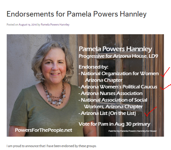 powers endorsements